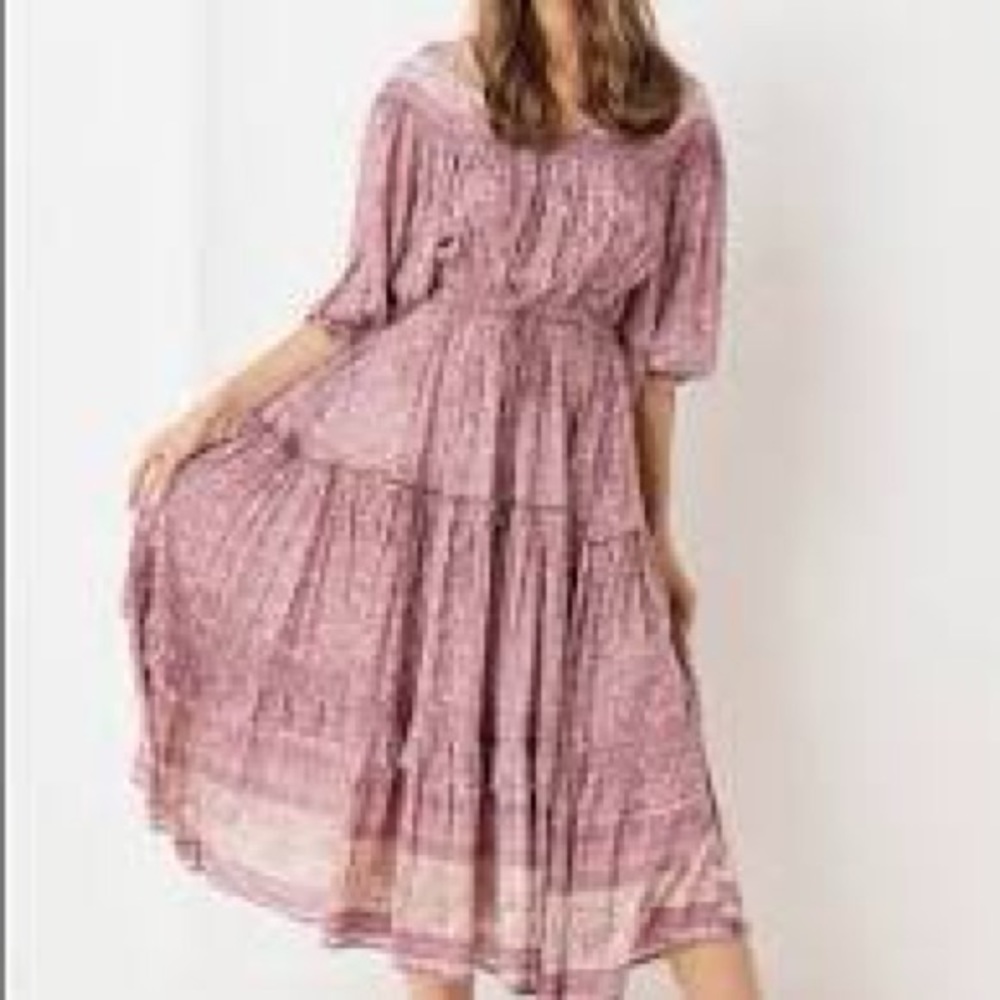 Nwt Spell and the Gypsy Dahlia Mulberry Dress size large